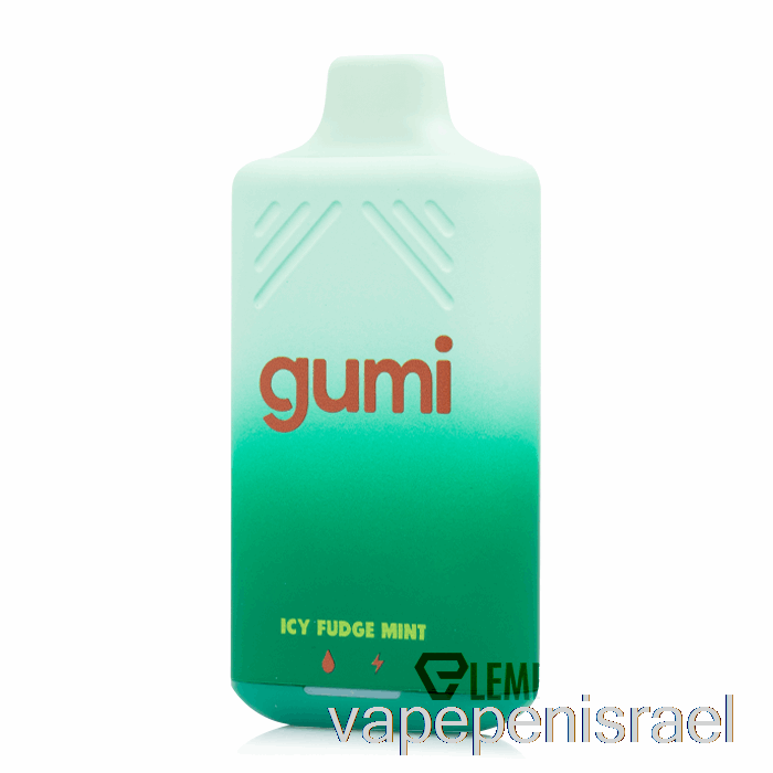 חד פעמי Vape Israel Gumi Bar 8000 חד פעמי איסי פאדג' מנטה